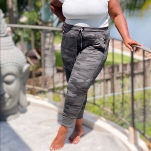 Grey Camo pants! Too sexy and too comfy